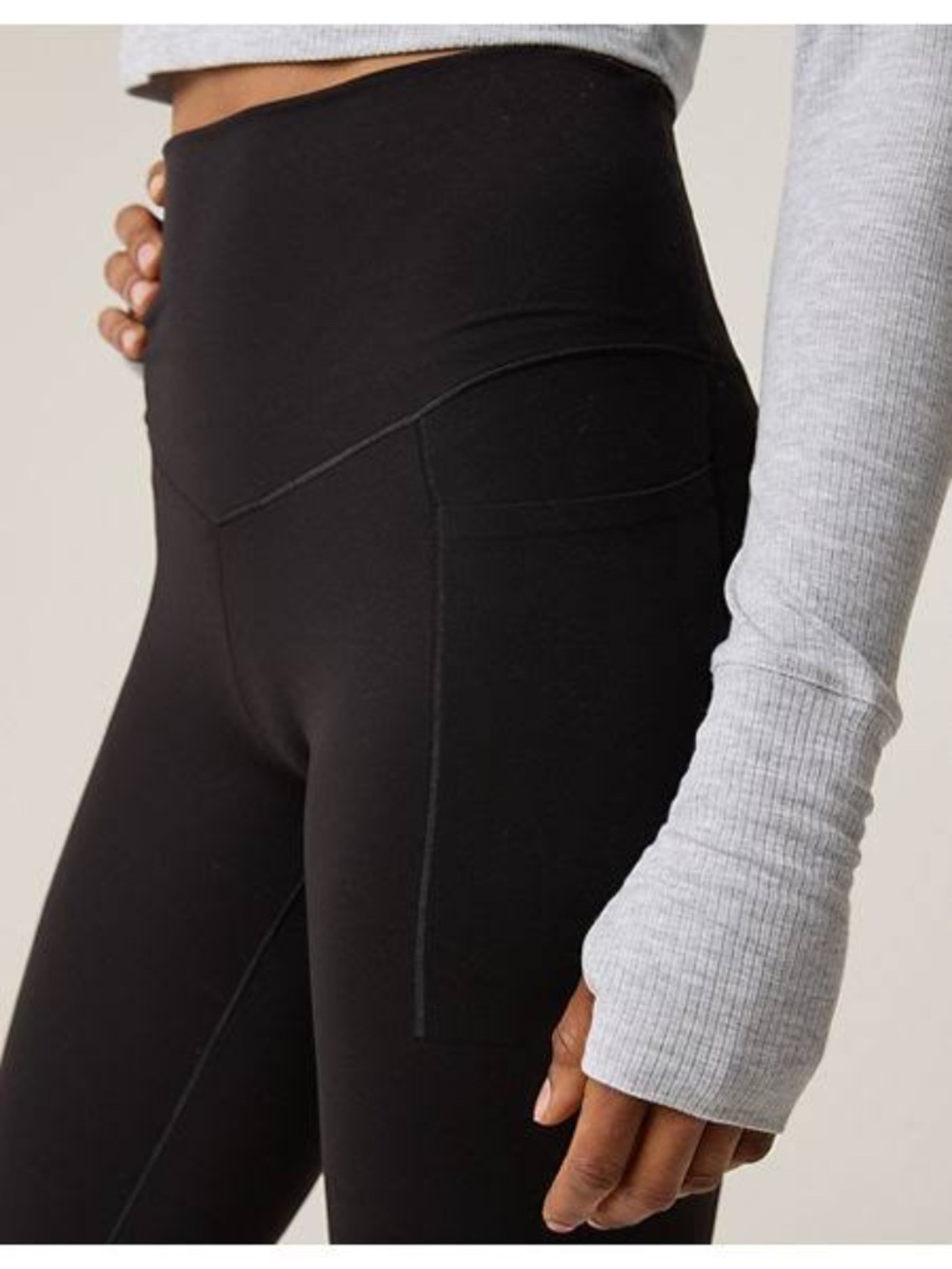OFFLINE by Aerie High Waisted Pocket Leggings - Black - Size XS
